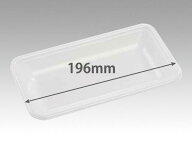 【100枚入/バラ】食品トレー FLB-A11-25(V) エコ 196×110×25mm 業務用 業者 発泡トレー エフピコ 257708