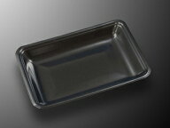 【1800枚入/ケース】食品トレー テイクアウト トレ-CN20-15E 黒-BK 中央化学 業務用 業者 本体のみ 食品…