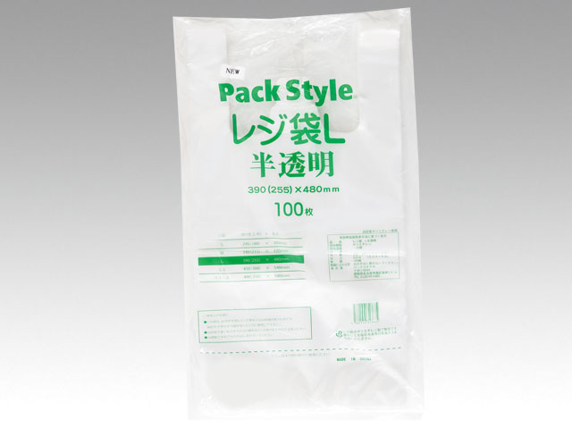 楽天市場】【100枚入/バラ】 レジ袋 PS レジ袋L 半透明 パックスタイル