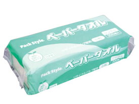 【200枚入/バラ】日本製 PS ペーパータオル リサイクル 紙 小判 新 紙タオル 手拭き 業務用 00514439