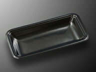 【2400枚入/ケース】食品トレー テイクアウト トレ-CN20-11E 黒-BK(L) 中央化学 業務用 業者 本体のみ 食…