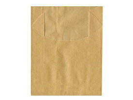 【200枚入/バラ】 耐油袋 Uスリーブ 茶無地 【weeco】 パックタケヤマ 紙袋 惣菜袋 00568651 プロステ