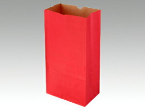 【1000枚入/ケース】 マチ付き袋 角底袋 ハイバッグ H6 ルージュ 150×90×280mm パックタケヤマ 紙袋 00096189 プロステ