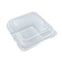 【100枚入/バラ】 フードパック 弁当 お弁当 ミニトマト用 A-200A 業務用 業者 デンカポリマー 120×117×60mm 使い捨…
