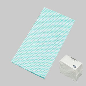 【720枚】カウンタークロス(GREEN)厚手 ポリ包装Eタイプ 00379284 プロステ