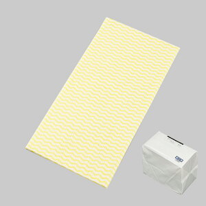 【720枚】カウンタークロス(YELLOW)厚手 ポリ包装Eタイプ 00379304 プロステ