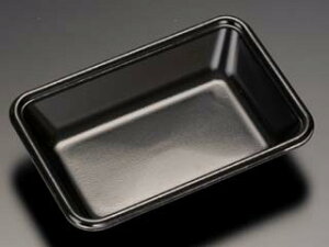 【2000枚】J20-13F 黒 リスパック トレー 業務用 業者 精肉 鮮魚 228538