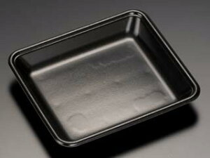 【1600枚】J20-17T 黒 リスパック トレー 業務用 業者 精肉 鮮魚 228552