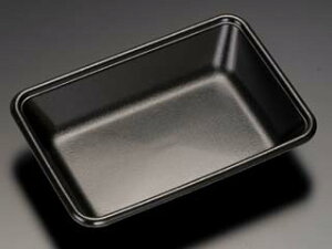 【1500枚】J22-15U 黒 リスパック トレー 業務用 業者 精肉 鮮魚 228588