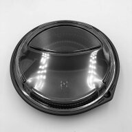 【50セット】中央化学 カレー容器 CT-OJランチ BL フタ付 00752481