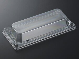 【900枚】HS波ね皿 44524 蓋 (CAPG) 業務用 業者 中央化学 寿司 高級 テイクアウト 使い捨て 外篏合 358219