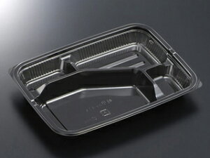 【800枚】HSA味里 23-17A BK 本体 業務用 業者 中央化学 弁当容器 使い捨て テイクアウト 371871