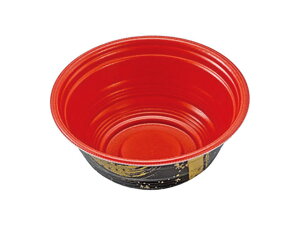 【800枚】MFP極み丼-361 上杉赤 本体 エフピコチューパ 業務用 業者 どんぶり 使い捨て テイクアウト お持ち帰り 652409