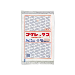 【16000枚入/ケース】日本製 ポリ袋 強化ポリ袋 フクレックス 業務用 業者 新 No.10 紐付き 200入 福助工業 270mm×180mm 食品衛生法対応 245979 プロステ