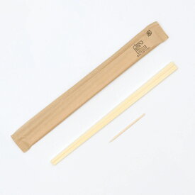 【100膳】紙完封箸 未晒無地 楊枝入 白楊元禄8寸 マスキ 00682933 プロステ