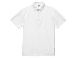 【1点】 2022-01ドライカノコポロシャツボタンダウン ホワイト 5L United Athle プロステ