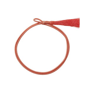 【1000個】彩ゴム房 二重片花結び 小58cm オレンジILO イグチ 00284965 プロステ