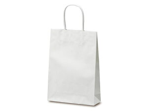 【50枚】1072 マットバッグ S ホワイト ベルベ 手提げ 紙袋 紙の袋 エコ プレゼント 贈り物 00308214