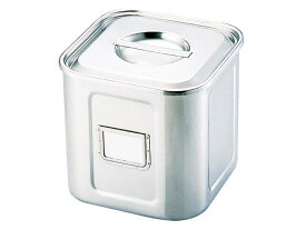 【1個】UK 名札付 角・深型キッチンポット13.5cm 保存容器 ケース 入れ物 調理 料理 小物 00316561 プロステ