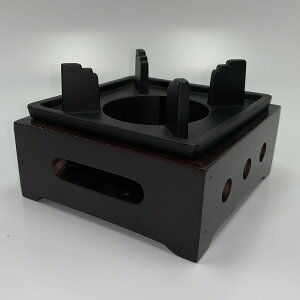 【1個】こんろ M10-778 民芸風こんろ ブラウン(大) マイン 00394744 プロステ