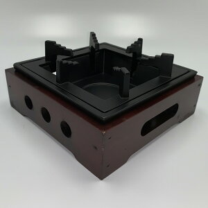 【1個】こんろ M10-780 民芸風こんろ ブラウン(小) マイン 00394747 プロステ