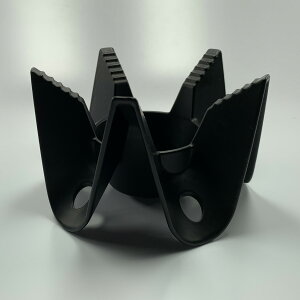 【60個】こんろ M11-449 さざ波こんろ 黒 マイン 00394900 プロステ