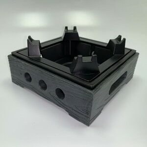 【1個】こんろ M11-725 民芸こんろ B-2 黒 マイン 00395054 プロステ