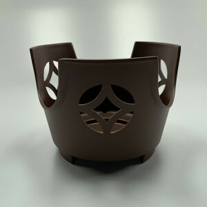 【100個】こんろ M10-796 丸こんろ七宝 素焼き茶(大) マイン 00705821 プロステ