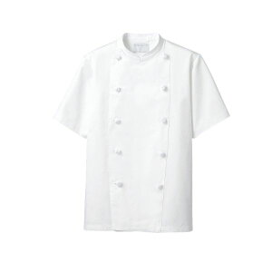 【1枚】住商モンブラン ユニフォーム KS6622-2_5L コックコート 兼用 半袖 白 5L 00441994 プロステ