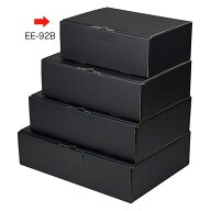 【100枚】宅配箱 ヤマニパッケージ EE-92B はっ水宅配箱 9cm 黒 00710885 プロステ