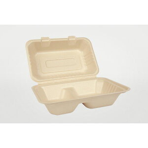 【250枚】パックスタイル バガス容器 BBランチ240-150-2 ラミ 00703556