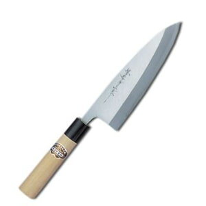 【1個】カンダ 調理道具 堺孝行 本霞研和包丁出刃19.5cm No.05038 00485196 プロステ