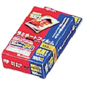 【60袋】アイリスオーヤマ オフィス備品 IRIS 539390 ラミネートフィルム 名刺サイズ 100枚入 150μ 00461801 プロステ