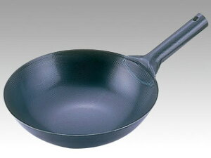 【1個】SAスーパーエンボス加工 超鉄鍋 北京鍋30cm 00281548 プロステ