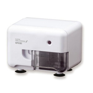 【12個】筆記具 電動シャープナー ホワイト EPS121W アスカ 00734499 プロステ