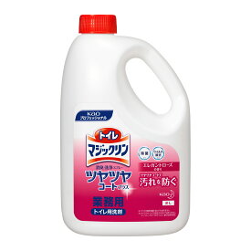 【1点】トイレクリーナー トイレマジックリン 消臭・洗浄スプレー ツヤツヤコートプラス エレガントローズの香り 業務用 2L 花王 00603526
