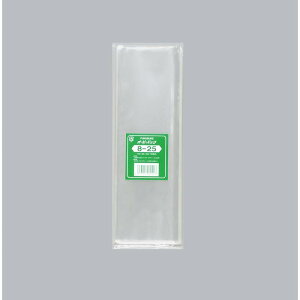 【10袋】テープ無 OPP袋 オーピーパック No.8-25 100枚入 福助工業 00096035