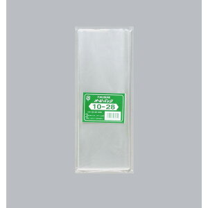 【10袋】テープ無 OPP袋 オーピーパック No.10-28 100枚入 福助工業 00096038