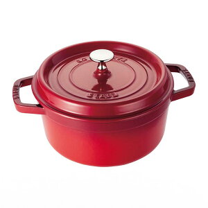 ストウブ ピコ ココット ラウンド 22cm [チェリー] (鍋) 価格比較  