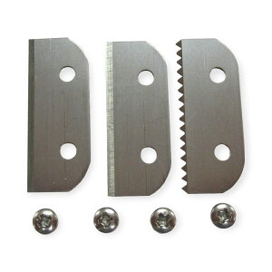 【1個】栗くり坊主 替刃(シート内容/平刃x2枚・クシ刃x1枚・ネジx4個) 00490202