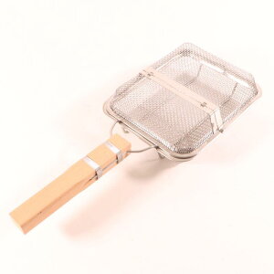 【1個】調理用品 kan 木柄角ギンナンイリ(角柄) 小 00490235