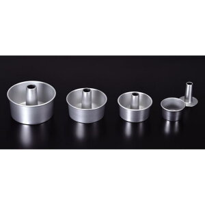 【1個】製菓用型 アルミシフォンケーキ型 17cm 00508645