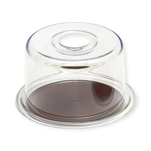 【1個】製菓・製パン用品 MT-1182 クリアラブリーハット 小 ブラウン 00509503