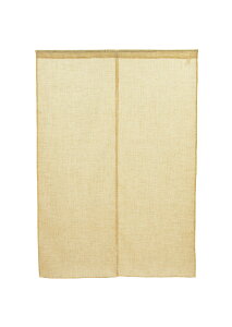 【1点】N_半間のれん 44574 麻風スラブ 無地 H1200mm P・O・Pプロダクツ 00816429