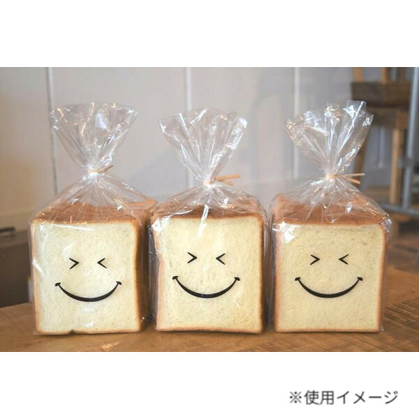 【4000点】食パン袋 PP食パン1斤袋 ベリースマイル 100枚入 パケドゥソレイユ 00712873