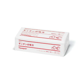 【300点】ペーパータオル 新タウパー キッチンの味方M 200枚 日本製紙クレシア 00820629