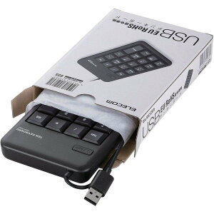 �y���[�J�[����T�z ELECOM�@�e���L�[�p�b�h�@�����u�����@�u���b�N�@Rohs�@TK-TCM011BK/RS