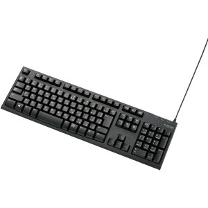 ELECOM USB�ڑ� �X�^���_�[�h�L�[�{�[�h TK-FCM062BK