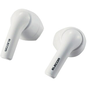 ELECOM�@Bluetooth�C���z���@���S���C�����X�@AAC�Ή��@�Z�~�I�[�v���^�@�z���C�g�@LBT-TWS11WH