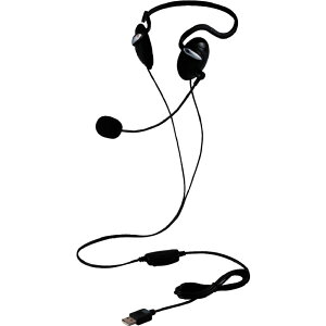 �y���[�J�[����T�z ELECOM�@�L���w�b�h�Z�b�g�@�����l�b�N�o���h�@USB�|A�@1�D8m�@�u���b�N�@HS-NB03SUBK
